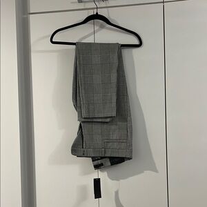 Black and White Mid Rise Sloan pants (NWT)